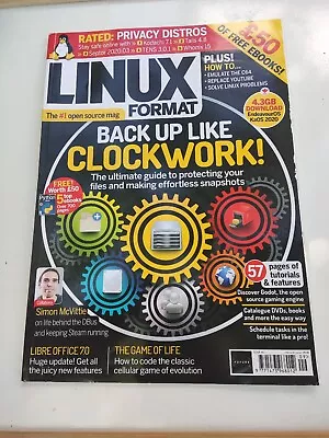 Linux Back Up LiKe Clockwork ISSUE 267 SEPTEMBER 2020 • £3.99