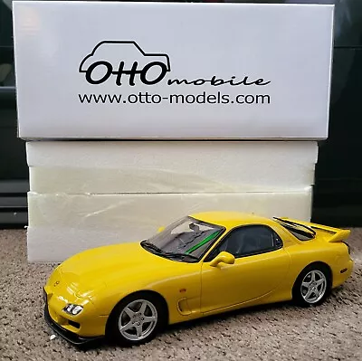 Ottomobile 1999 Mazda RX-7 FD Bathurst Type R Sunburst Yellow OT397 1:18 Scale • $450