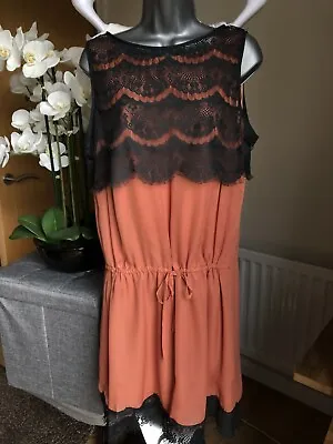 La Redoute Lace Detail Summer Holiday Dress Size UK16 • $7.58