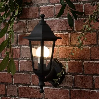 £14.99 • Buy Outdoor Security Wall Light Coach Lantern Garden Lighting Victorian Design LED