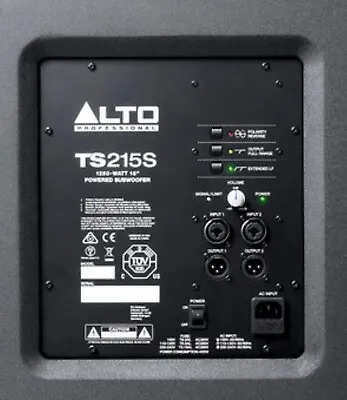 ALTO TS215s Amp Module / Complete PCB For 15” Bass Bin ( 1250 Watts UK Version ) • £199