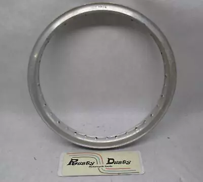 Vintage Borrani Milano Aluminum 36 Spoke Motorcycle Wheel Rim 19 X 2.5  #6 • $224.99