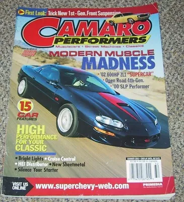 Camaro Performers 2003 Summer - Zl1 Supercar Nickey • $6.99