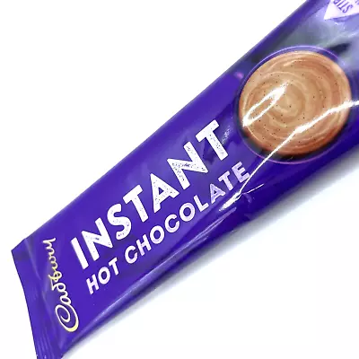 Cadbury Instant Hot Chocolate 28g Powder Sachet Cocoa **MEGA MULTI-BUY 52% OFF** • £1.99