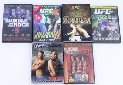 UFC MMA Heavyweights Bundle Lot Video DVD Fight Ultimate Special Edition 5 Rock  • $39.99