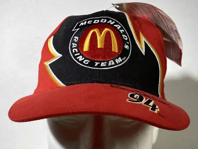 NASCAR 2000 McDonalds Racing Team Bill Elliot #94 Hat NEW W/ Tags • $15.30