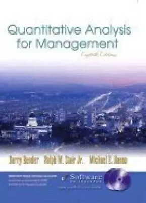 Quantitative Analysis For Management - Hardcover By Render Barry - GOOD • $4.49