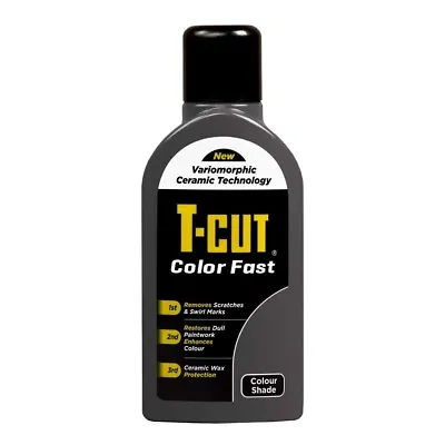 T Cut Color Fast Dark Grey Colour Polish Scratch Remover Clean Shines & Restore • £12.79