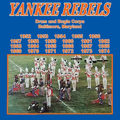 YANKEE REBELS   QUAD  4 CD   Drum Corps CD • $41.99