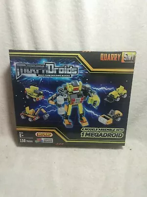 Blokko Quarry 5-In-1 Morphdroids~150 Piece Building Block Set (New) • $10.29