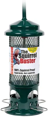 £49.21 • Buy Squirrel Proof Bird Feeder Squirrel Buster Marauders Large Bird Proof Metal