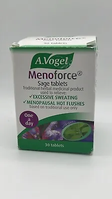 A.Vogel Menoforce Sage Herb For Menopausal Hot Flushes - 30 Tablets • £12.59