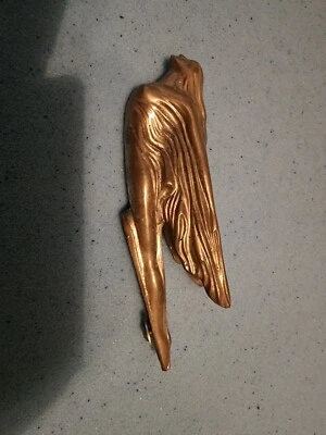 $150 • Buy Vtg 1940's Cadillac GM Flying Lady Winged Goddess 11  Hood Ornament Emblem Trim