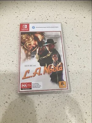 Brand New And Sealed L.a Noire Nintendo Switch Game Rare Pal Unopened Rare • $79.95