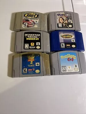 N64 Games Lot Of 6 • $50