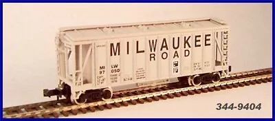 JnJ TRAINS N SCALE RTR #9404 MILW 40' SGL AIRSL GRAY END MARKINGS W/CASE • $10