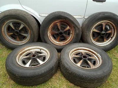 Holden HQ Hj Hx Hz Wb Gts Wheels Rims Mags MONARO LS 5 Off Berwick • $1299