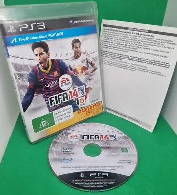 MINT DISC FIFA 14 PS3 PlayStation 3 - Complete W Manual • $10.44