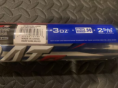 (PRICE REDUCED) NEW Marucci Cat 9 Connect Pastime BBCOR 33/30 BASEBALL BAT • $189.99