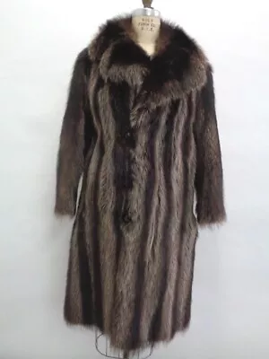 Showroom New Raccoon Racoon Fur Coat Jacket Men Man Size 38-40 S-m • $858.60