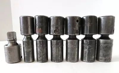 MAC 1/2  Drive Impact Swivel Socket Set 9/16 5/8 11/16 3/4 13/16 7/8 + Extension • $99.99