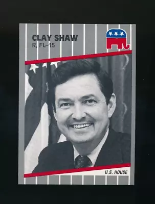 1989 National Education Association PAC Congress Clay Shaw Florida • $9