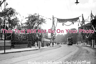 £3.75 • Buy YO 6591 - Woodhouse Lane, Leeds, Royal Visit, Yorkshire 1908