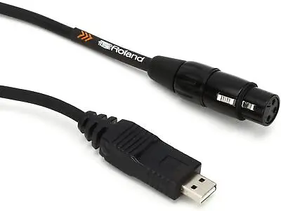 Roland RCC-10-USXF Black Series XLR Female To USB Cable - 10' • $29.99