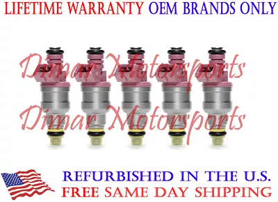 Genuine BOSCH Fuel Injector Set Upgrade 4 Nozzle Fits Volvo 2.4L 850 • $129.92