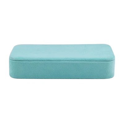£18.99 • Buy Portable Velvet Jewellery Box With Mirror And Anti Tarnish Lining Eco-Friendly
