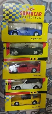 Shell Maisto Cars (X5) Supercar Collection Die-cast Toy Cars - New  • £12