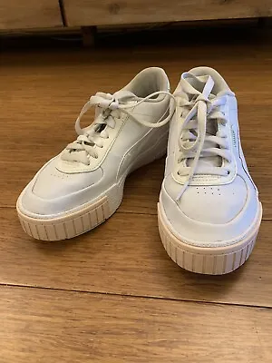 $15 • Buy White And Blush Puma Sneakers Size 37 (6)