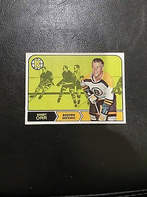 1968-69 Topps Hockey Bobby Orr Boston Bruins #2 EX-MT Faint Scratch • $82