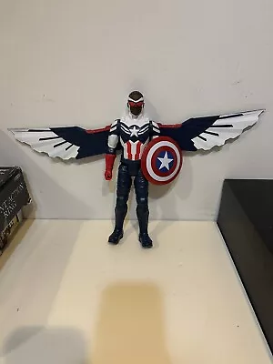 Marvel Legends Sam Wilson Falcon Captain America BAF Wings Falcon 12  Figure • $9.99