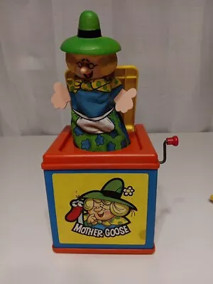 Vintage 1971 Mattel Mother Goose In The Music Box~Jack In The Box  Working! • $24.99