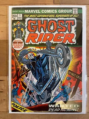 Vintage Marvel 1973 Ghost Rider # 1 First Appearance Of Son Of Satan • $297