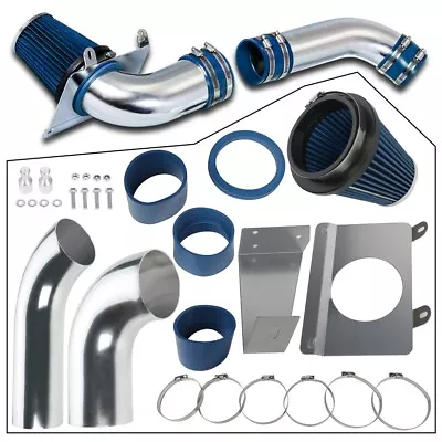 Cold Air Intake System Kit+Filter For Ford Mustang 5.0L 1989 1991 1992 1993 Blue • $48.63