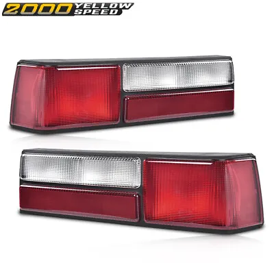 Taillights Taillamps Rear Brake Lights Left/Right Pair Fit For Mustang LX 87-93  • $70.32