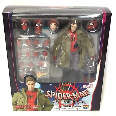 Medicom Mafex No.109 Peter B. Parker Spiderman Into The Spider Verse Marvel • $174