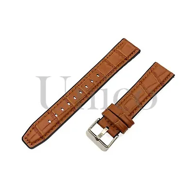 20 22 MM L/Brown Genuine Leather Watch Strap Band Quick Release Fits For Timex • $13.99