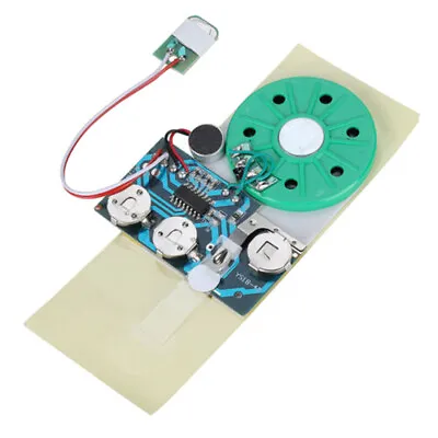£4.58 • Buy Recordable 30s Voice Module For Greeting Card Music Sound Talk Chip Musical Tool