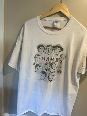 Mash Tv Show Promo Mens Graphic Tee Gildan XL White • $16