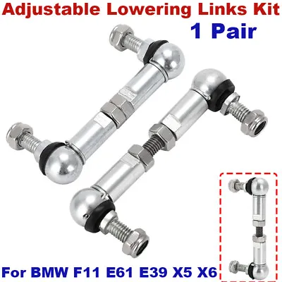 Adjustable Lowering Link Air Suspension Rod For BMW Touring F11 E61 E39 X5 X6 • $40.99