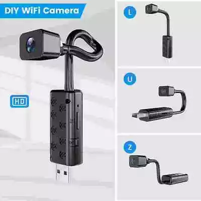 Mini Camara Oculta De Seguridad Espia WiFi 1080P Inalambrica Con Audio Y Video • $14.98