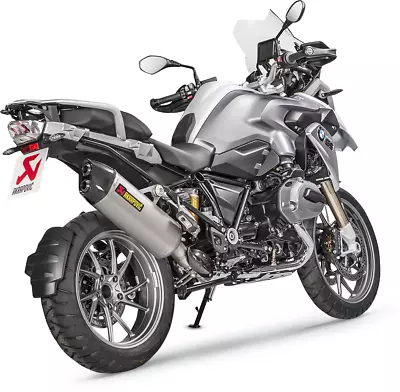 BMW R 1200 GS 2015-2018 Akrapovic Slip-On Muffler S-B12SO16-HAAT • $1280.55