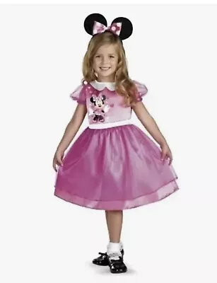 Mickey Mouse & Friends Minnie Mouse Toddler Costume 2T Princess Dress • $18.96