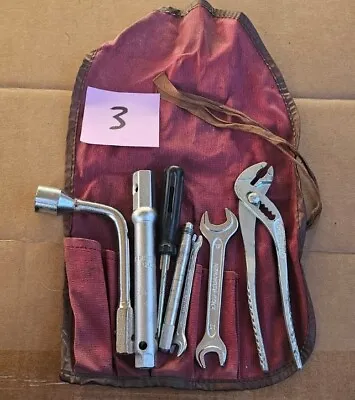 OEM Mercedes Tool Roll Kit Lug Wrench R107 W124 W201 W123 W126 W116 300D 560SEL  • $195