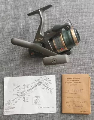 Vintage Abu Garcia Ultracast 2000F Spinning Reel • $100