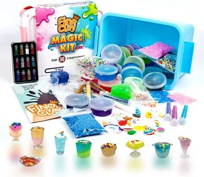 $83 • Buy DIY Slime Kit For Boys Girls 24 Slimes Set With Over 100 Accessories In Containe
