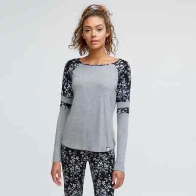 $29.99 • Buy Vera Bradley Women's Pajama Set Rae Raglan Tee Pants Holland Bouquet Gray Small